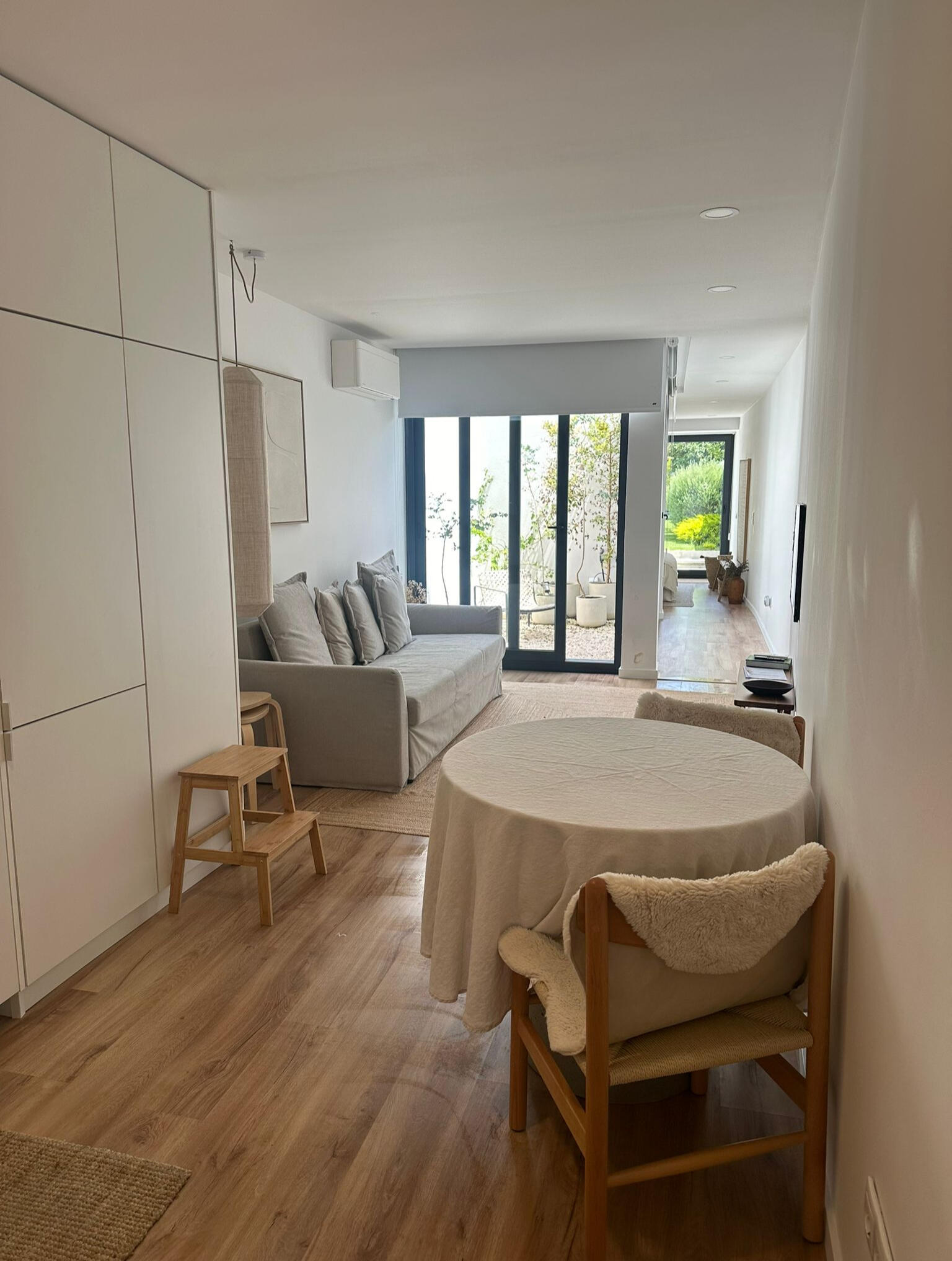 Open space living room